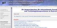 Büro für internationale Forschungs- und Technologiekooperation